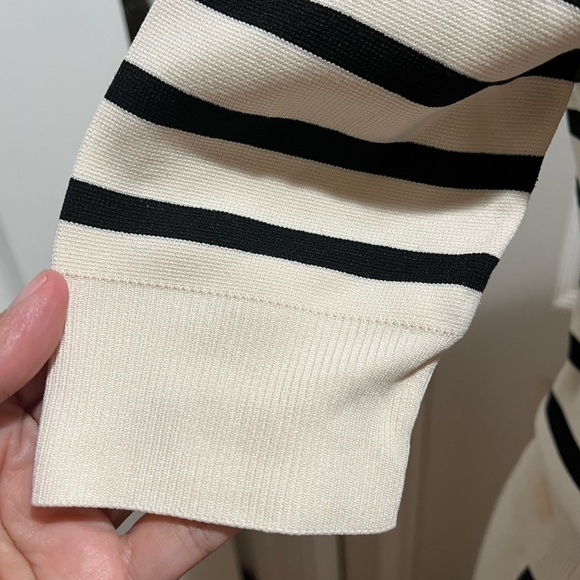 ZARA KNIT STRIPED TOP - Picture 3 of 6